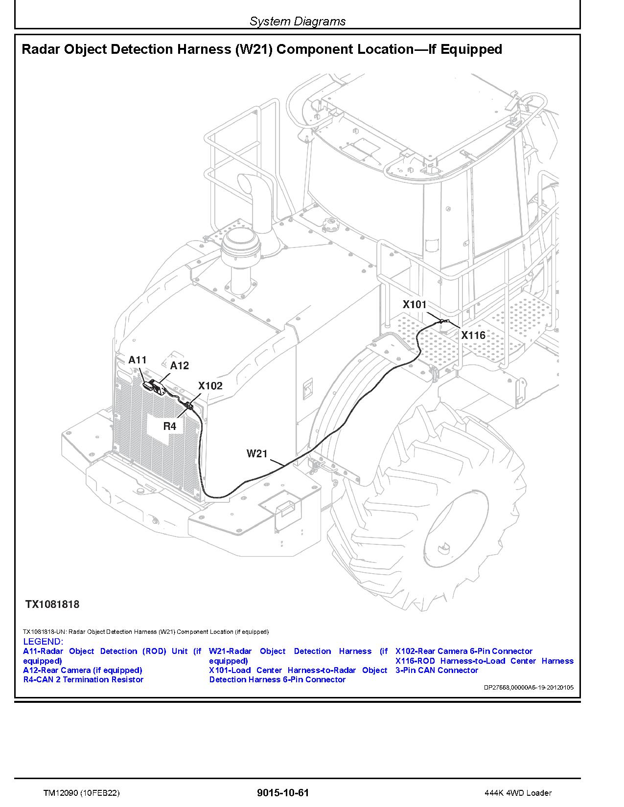 John Deere 444K 4WD Loaders Operation Test Manual TM12090 (2)