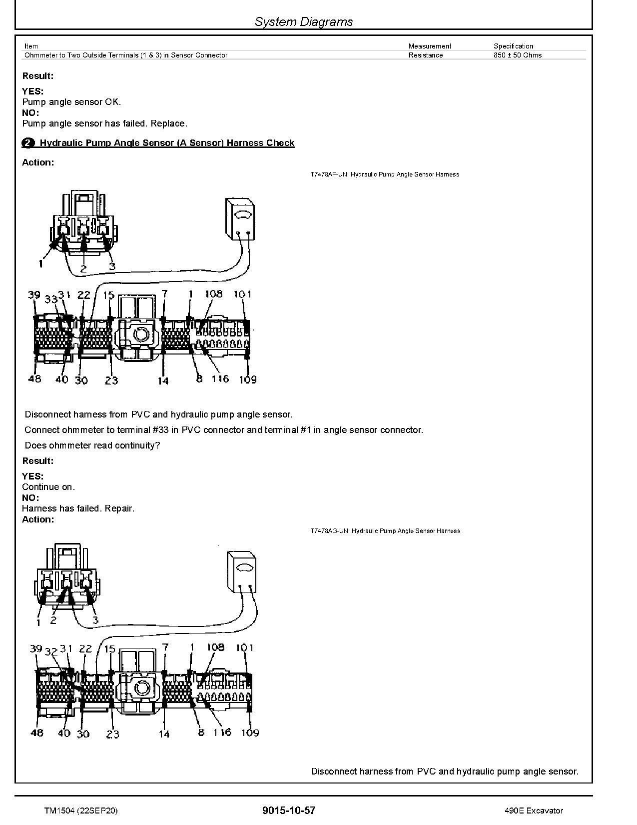 John Deere 490E Crawler Excavators Operation Test Manual TM1504 (2)