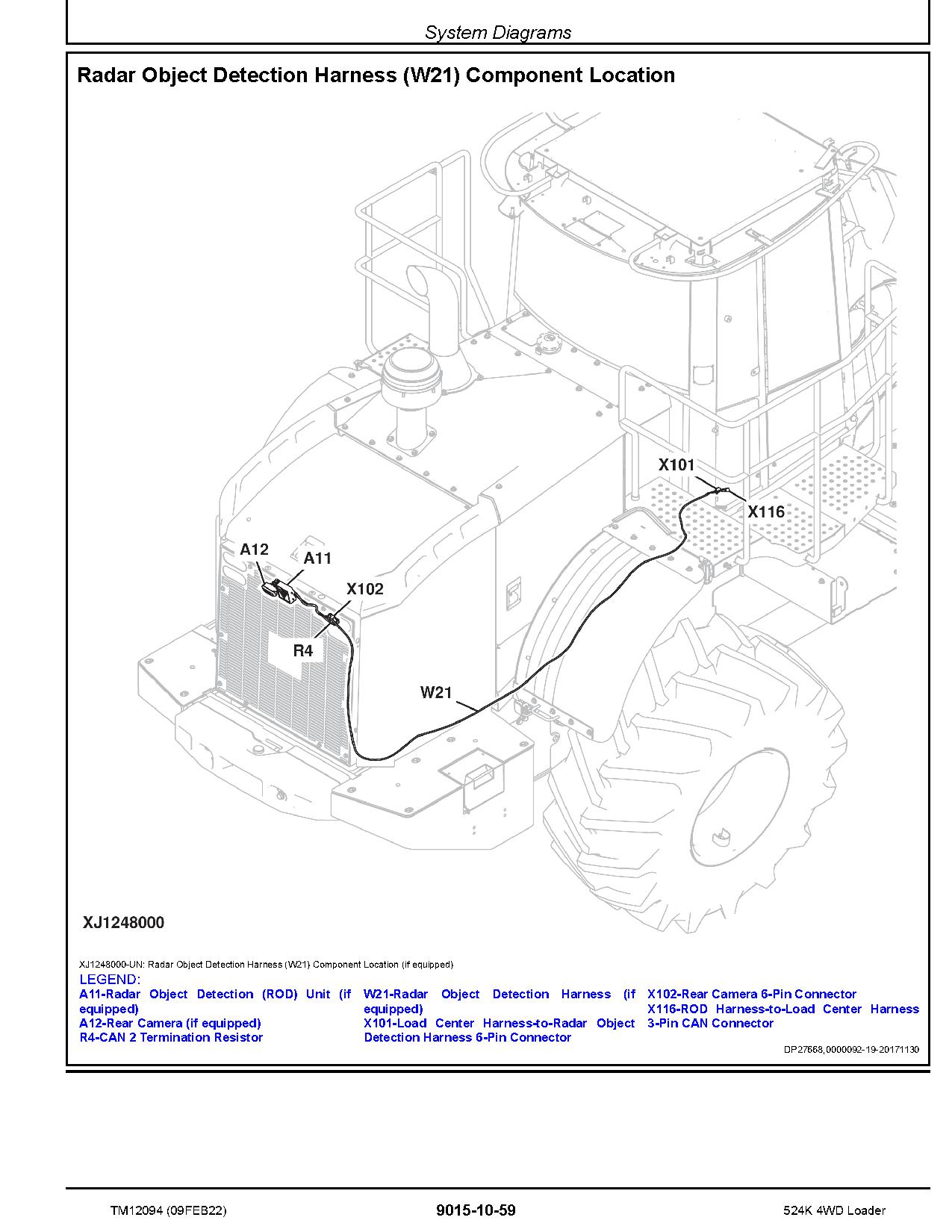 John Deere 524K 4WD Loaders Operation Test Manual TM12094 (2)