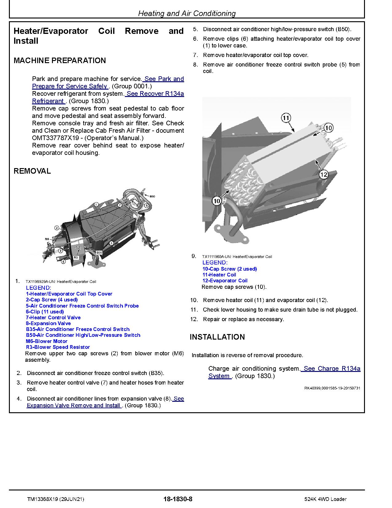 John Deere 524K 4WD Loaders Repair Manual TM13368X19 (4)