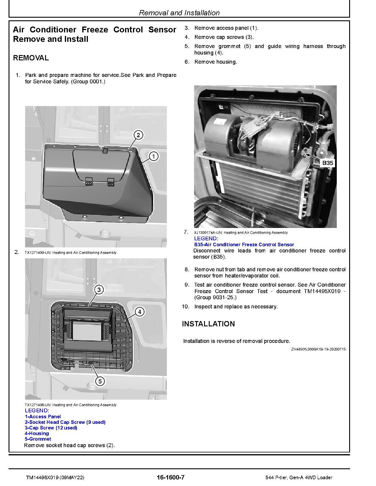 John Deere 544 P Tier 4WD Wheel Loaders Repair Manual TM14496X019 (2)