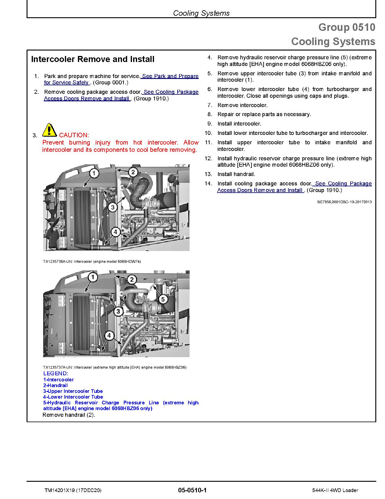 John Deere 544K II 4WD Loaders Repair Manual TM14201X19 (3)