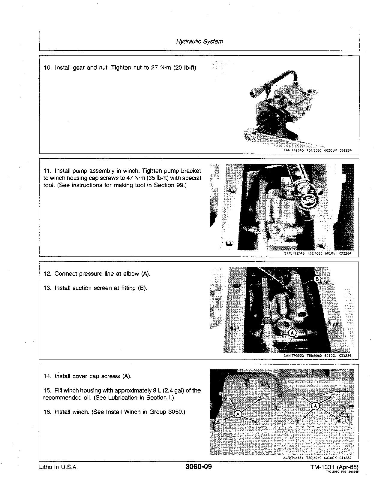 John Deere 550B Crawler Dozers 555B Crawler Loaders Technical Manual TM1331 (3)