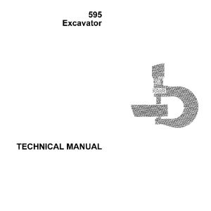 John Deere 595 Wheeled Excavators Technical Manual TM1375 (1)