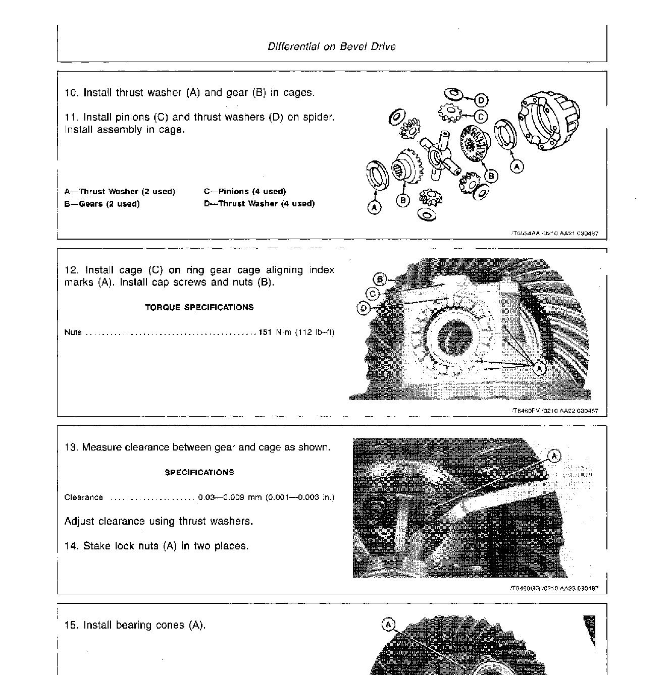 John Deere 595 Wheeled Excavators Technical Manual TM1375 (2)
