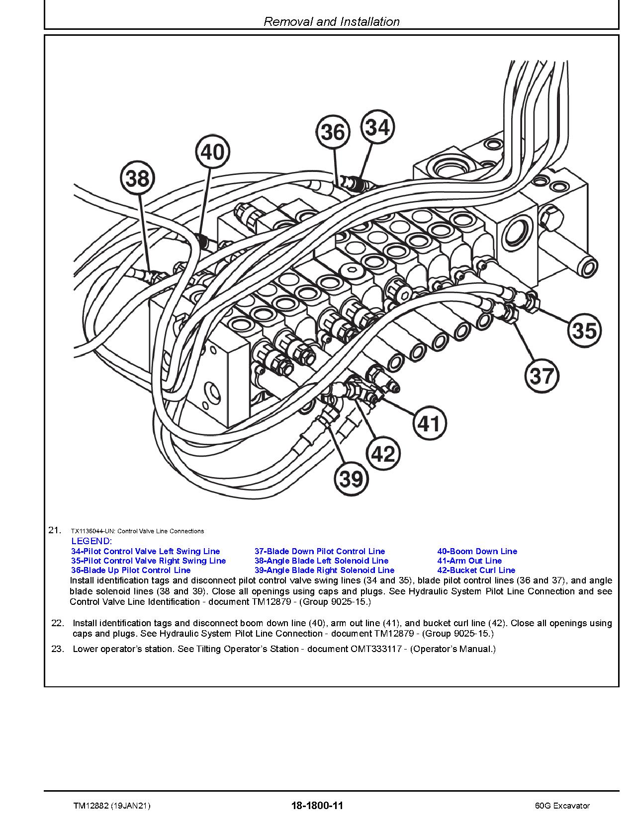 John Deere 60G Compact Excavators Repair Manual TM12882 (2)