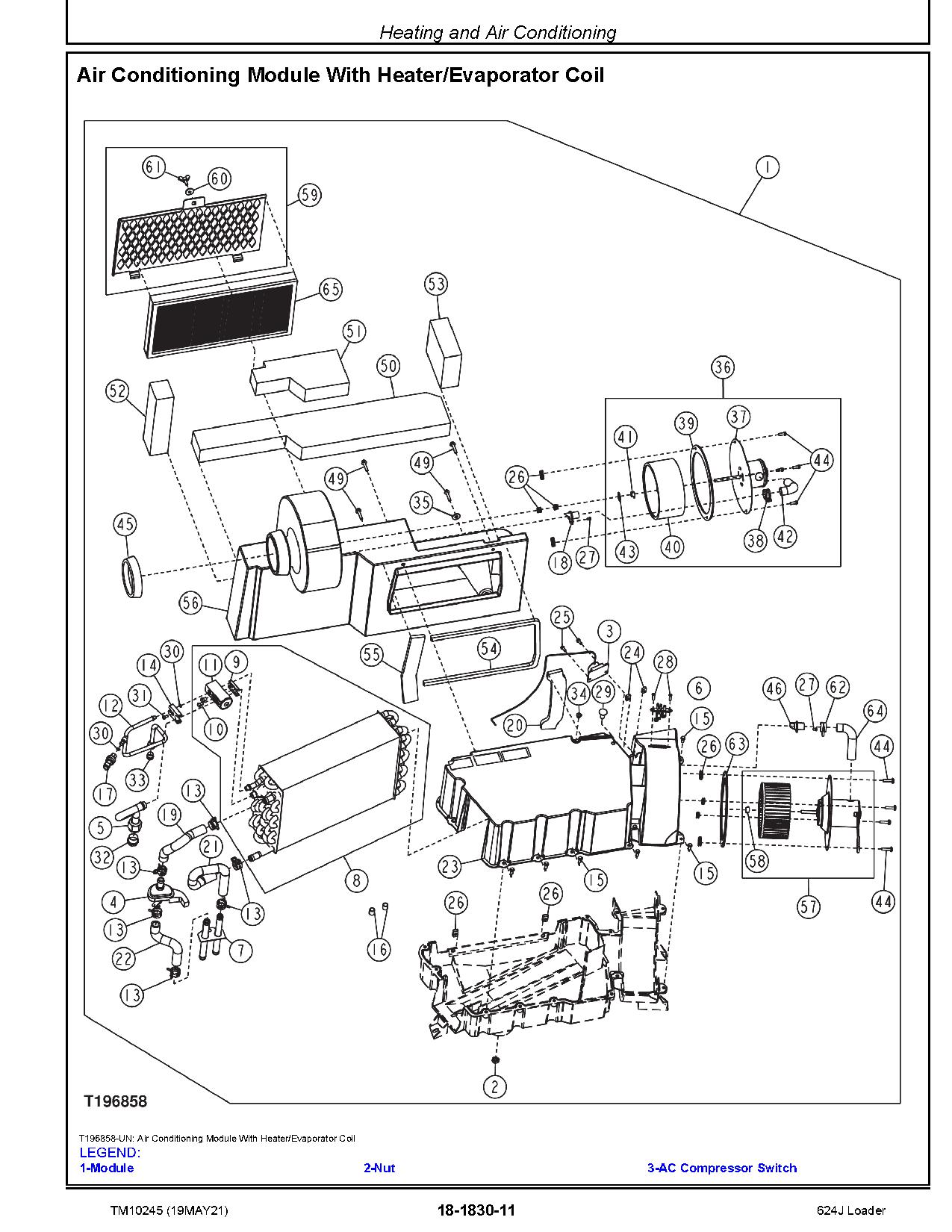 John Deere 624J 4WD Loaders Repair Manual TM10245 (2)
