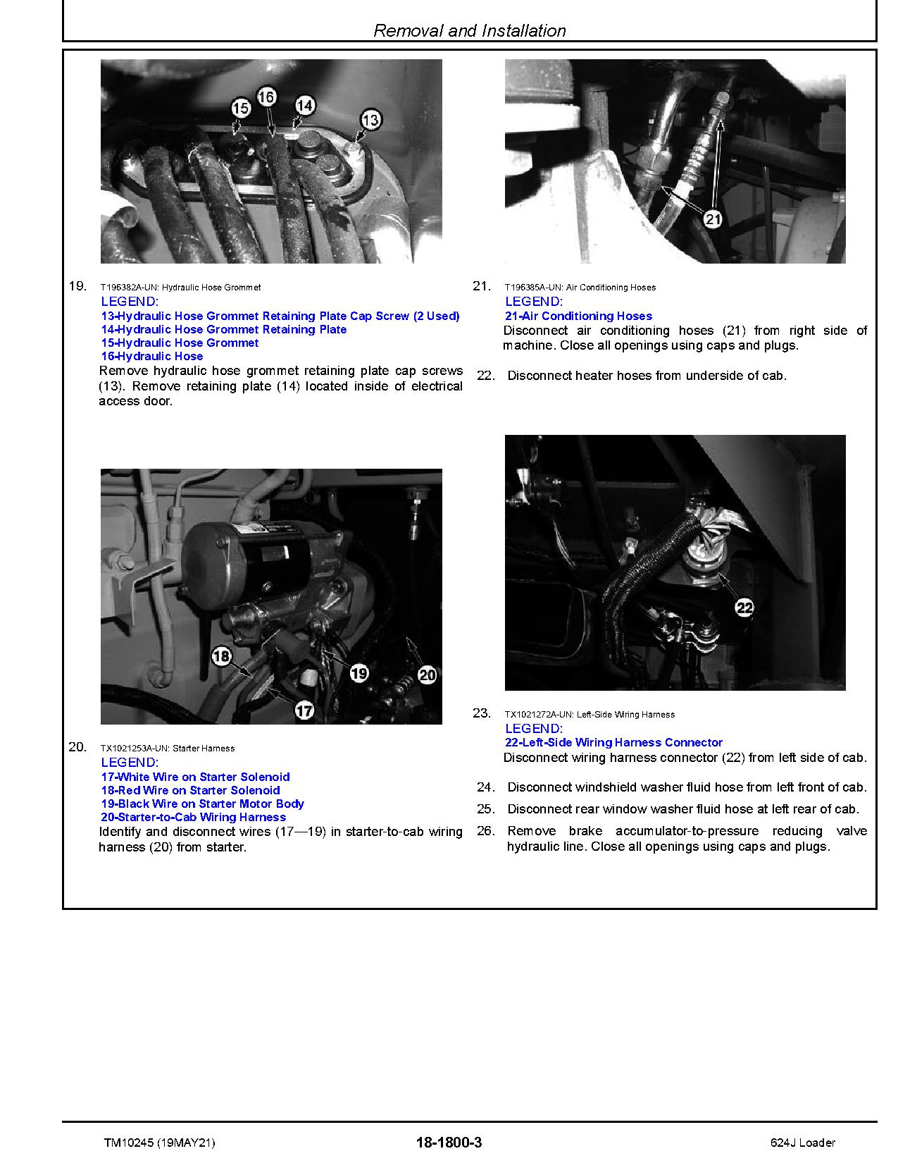 John Deere 624J 4WD Loaders Repair Manual TM10245 (3)
