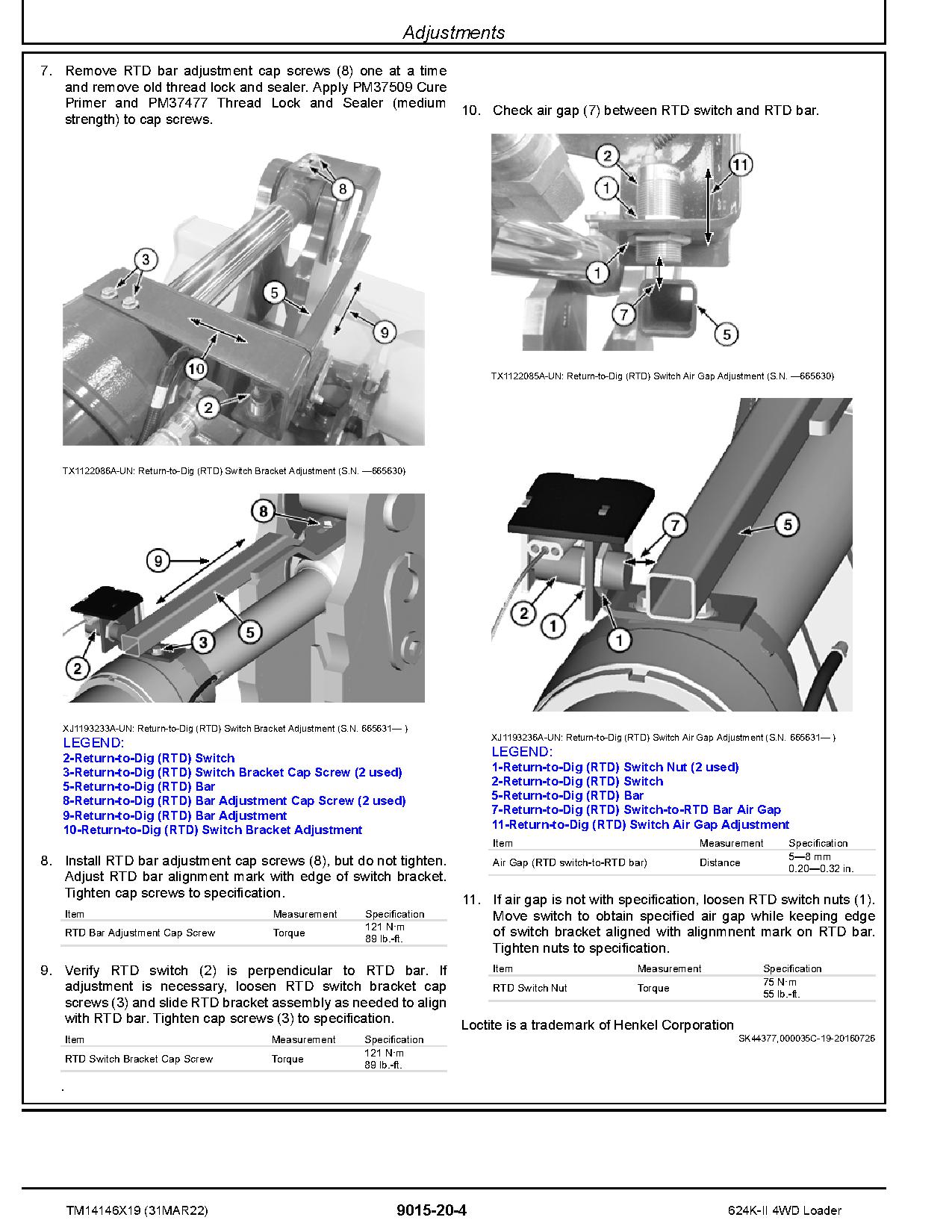 John Deere 624K II 4WD Loaders Operation Test Manual TM14146X19 (3)