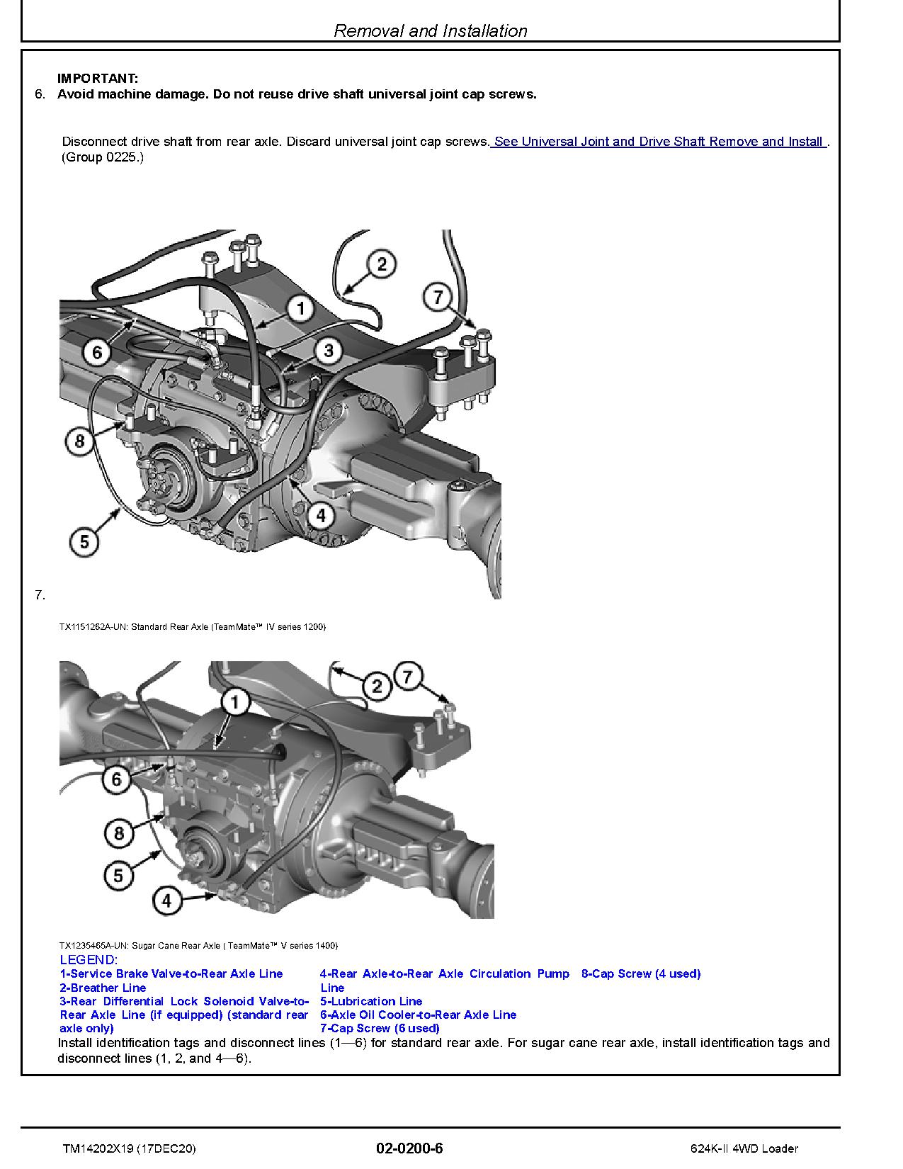 John Deere 624K II 4WD Loaders Repair Manual TM14202X19 (2)