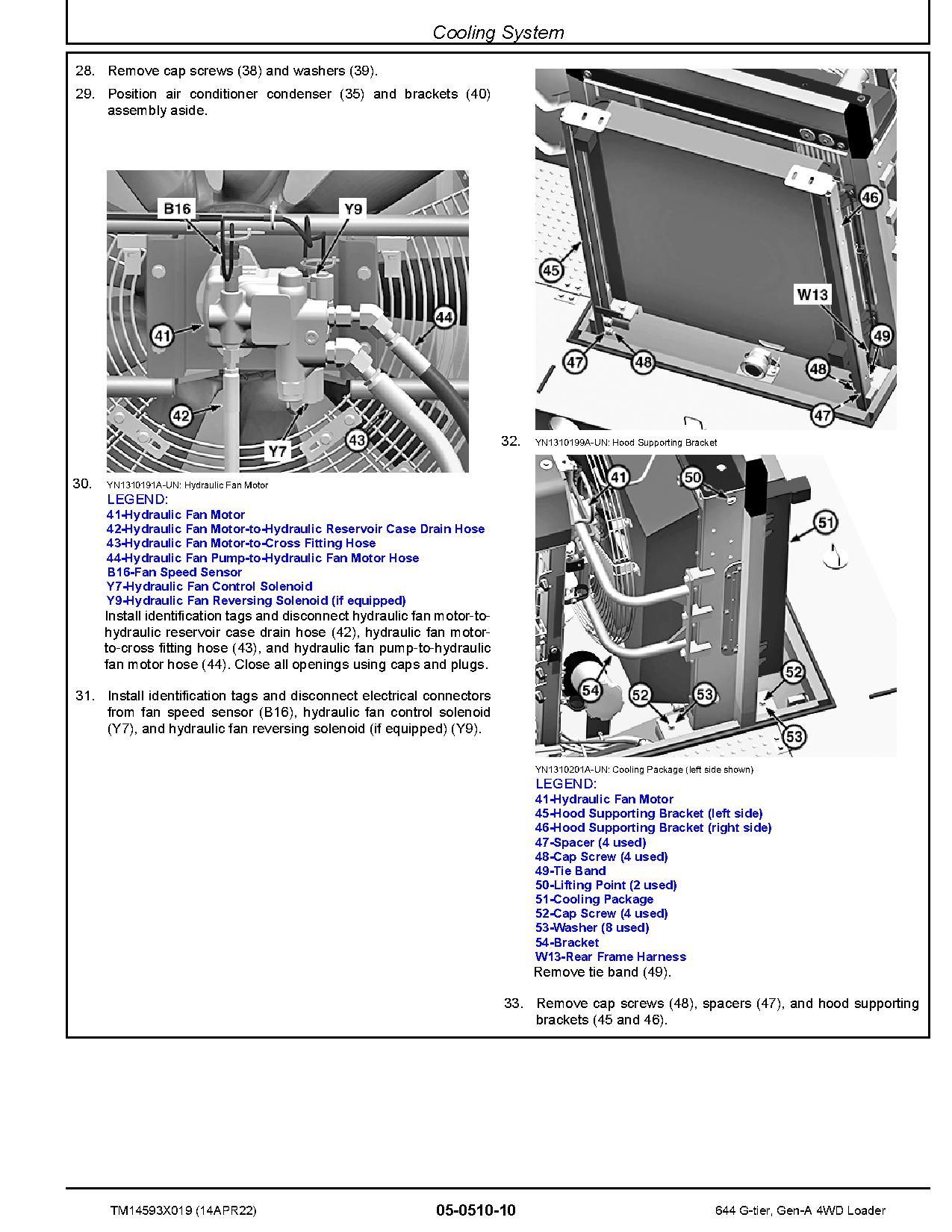 John Deere 644 G Tier 4WD Wheel Loaders Repair Manual TM14593X019 (2)