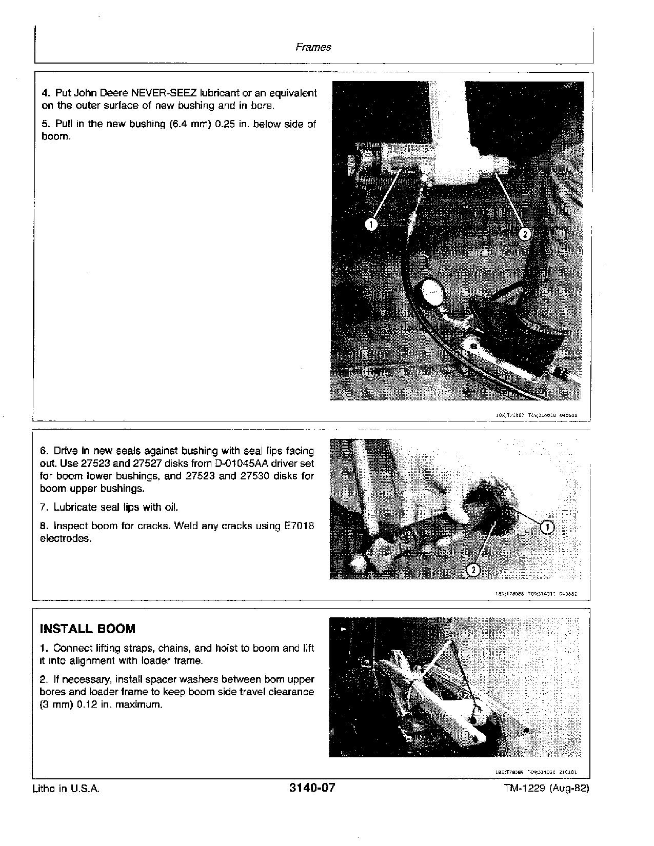 John Deere 644C JC644C Wheel Loaders Technical Manual TM1229 (4)