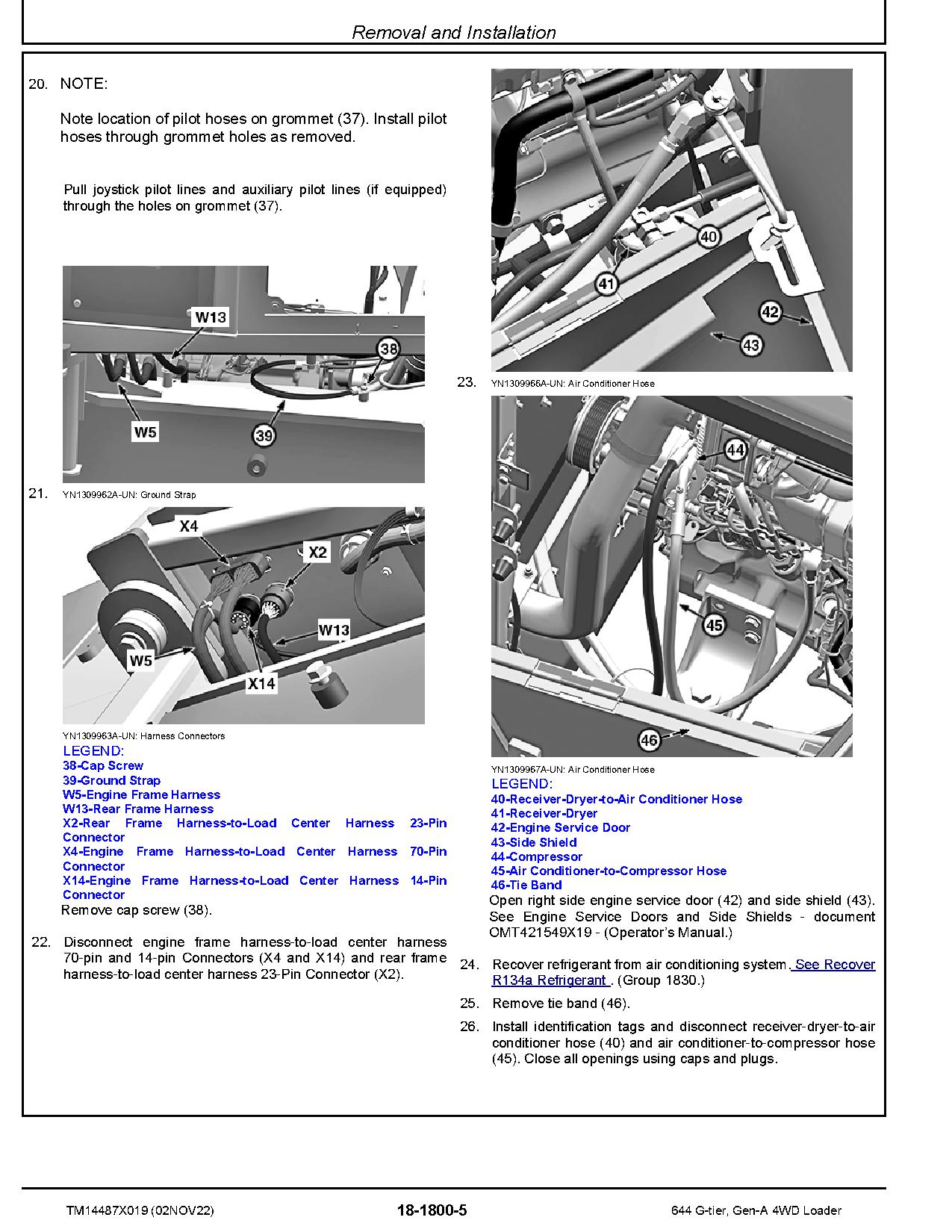 John Deere 644G Wheel Loaders Repair Manual TM14487X019 (3)