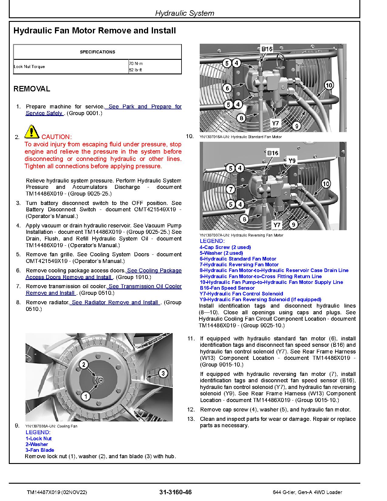 John Deere 644G Wheel Loaders Repair Manual TM14487X019 (4)