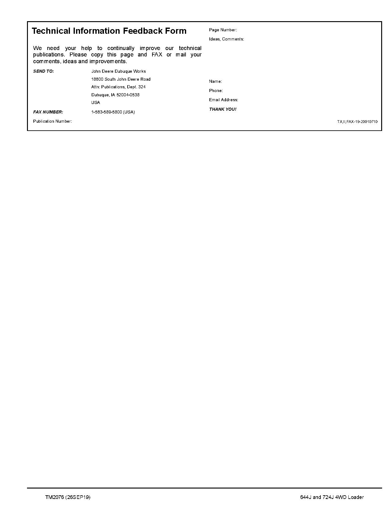 John Deere 644J 724J 4WD Loaders Repair Manual TM2076 (3)
