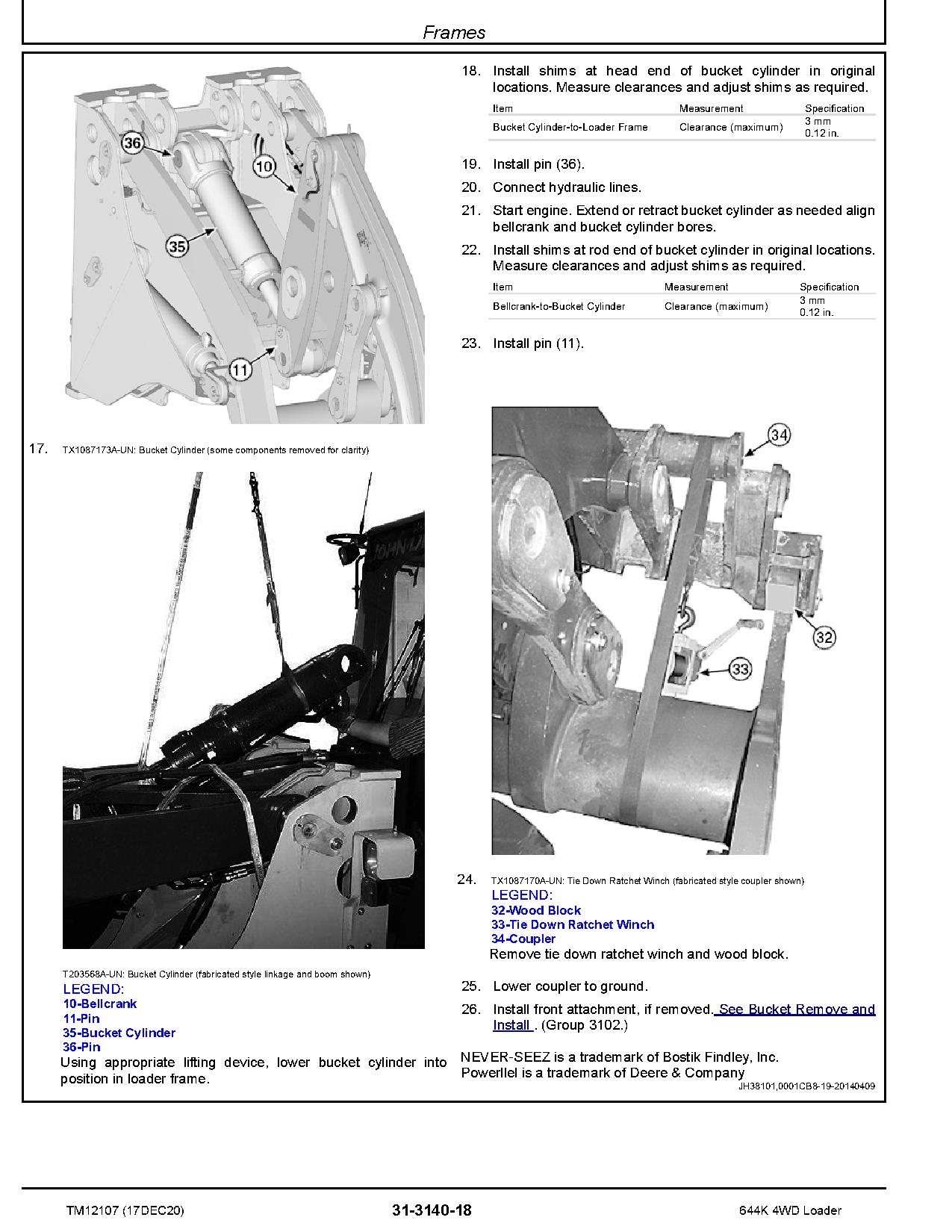 John Deere 644K 4WD Loaders Repair Manual TM12107 (4)