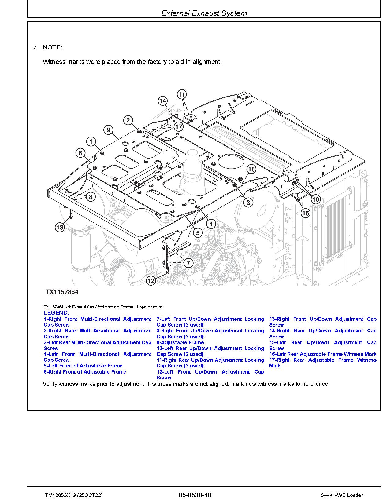 John Deere 644K 4WD Loaders Repair Manual TM13053X19 (2)