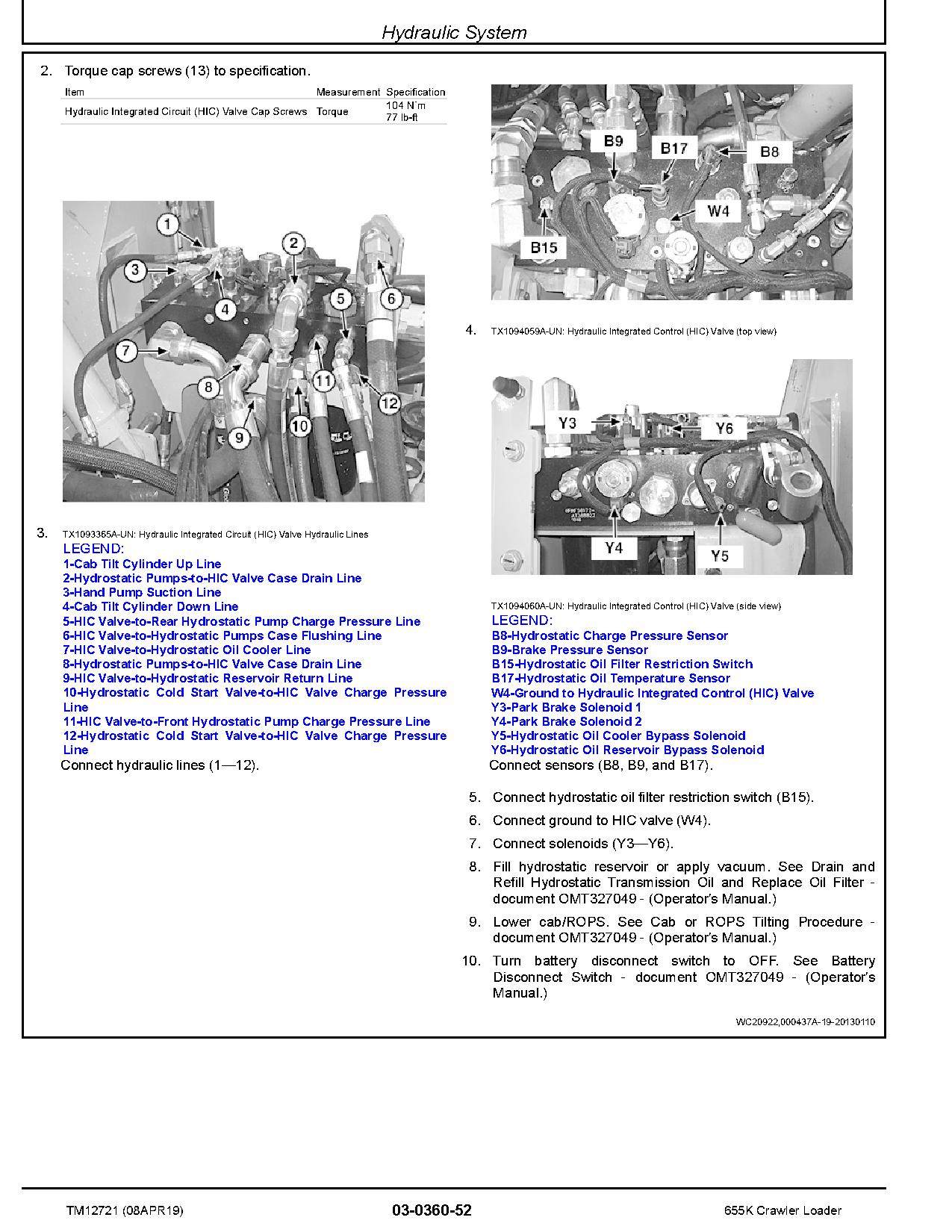 John Deere 655K Crawler Loaders Repair Manual TM12721 (3)