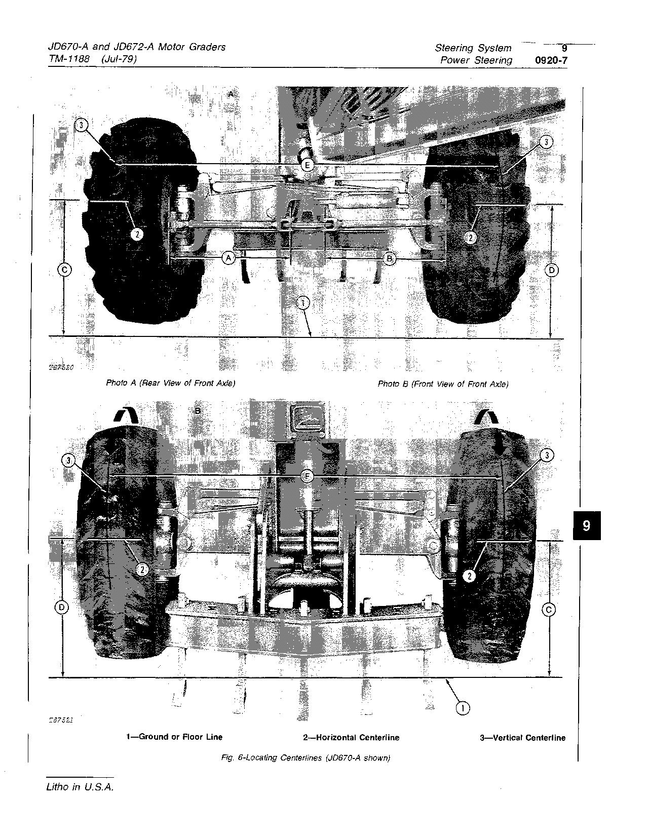 John Deere 670A 672A Motor Graders Repair Manual TM1188re (4)