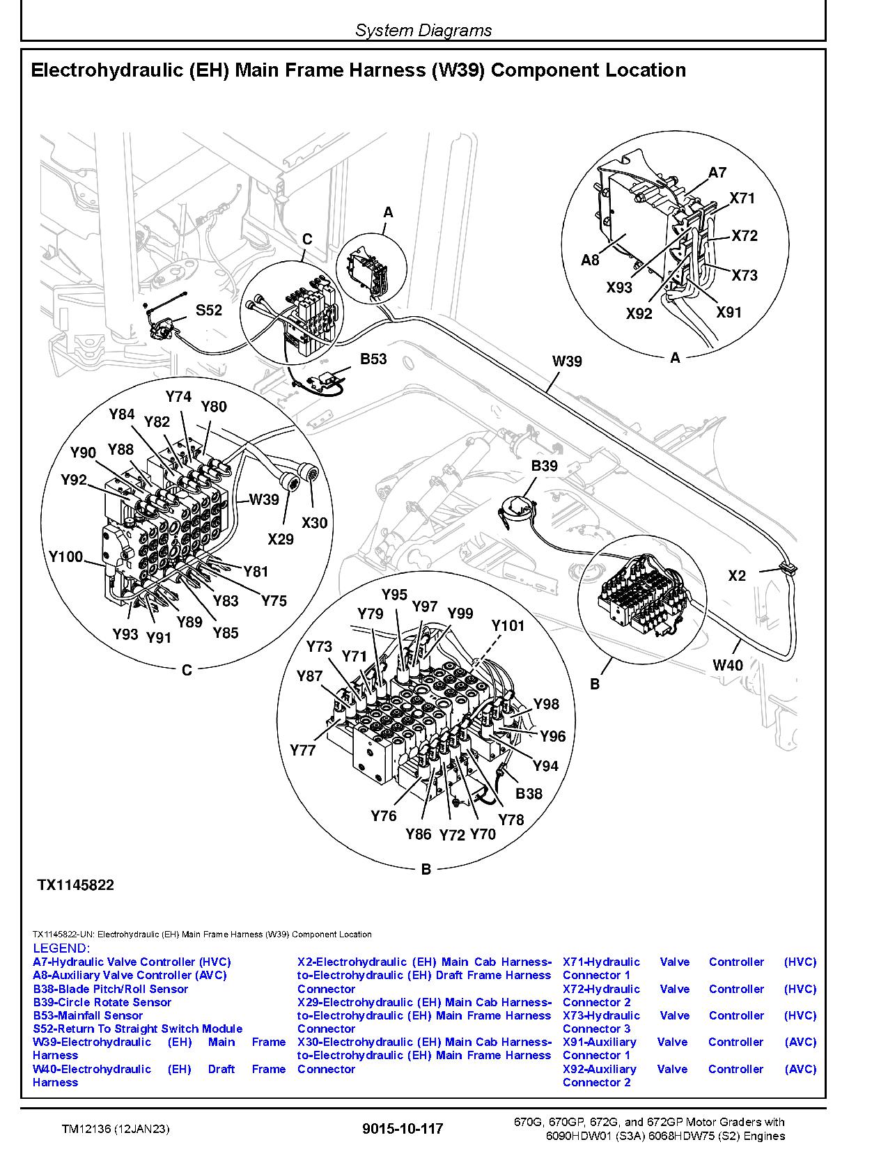 John Deere 670G 670GP 672G 672GP Motor Graders Operation Test Manual TM12136 (2)