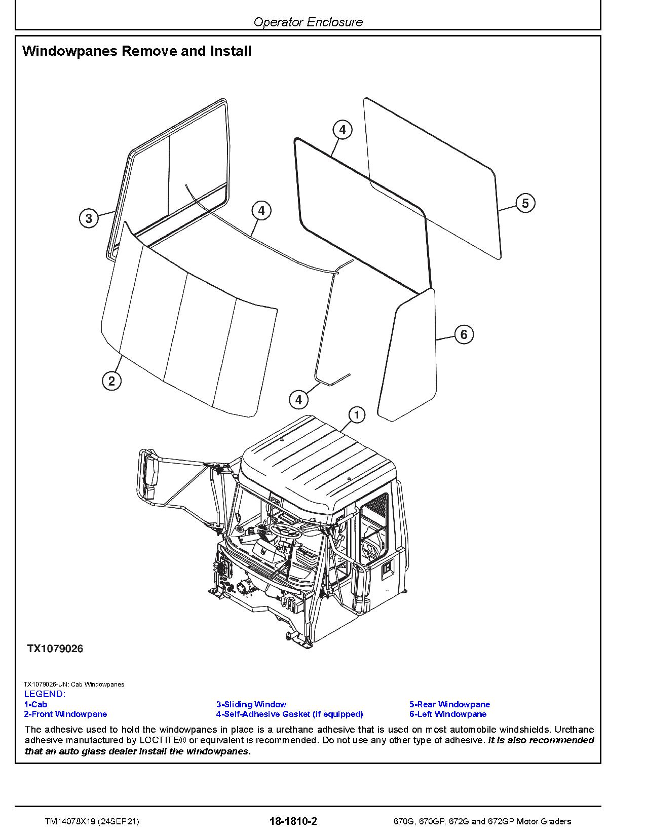 John Deere 670G 670GP 672G 672GP Motor Graders Repair Manual TM14078X19 (3)