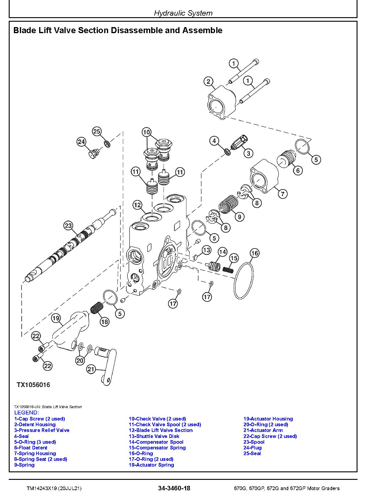 John Deere 670G 670GP 672G 672GP Motor Graders Repair Manual TM14243X19 (4)