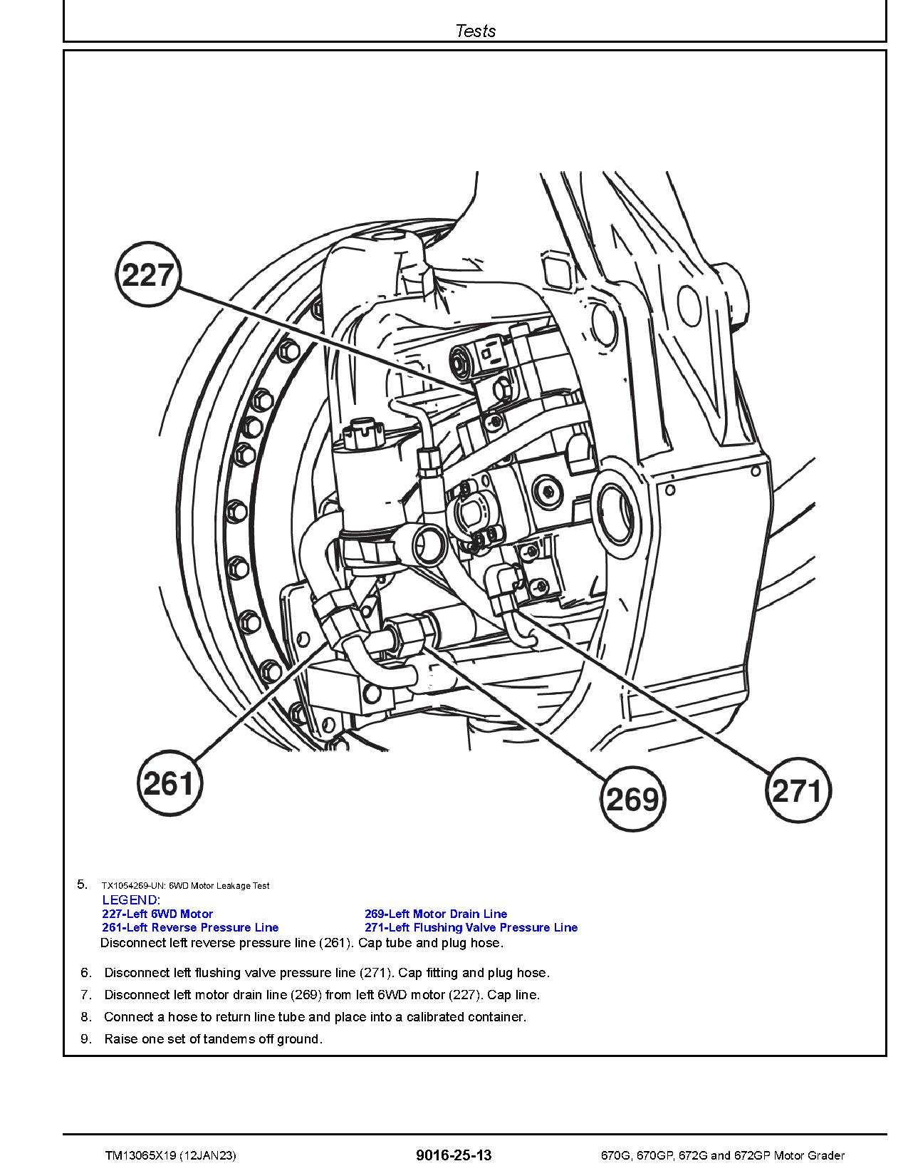 John Deere 670G 672G 670GP 672GP Motor Graders Operation Test Manual TM13065X19 (3)