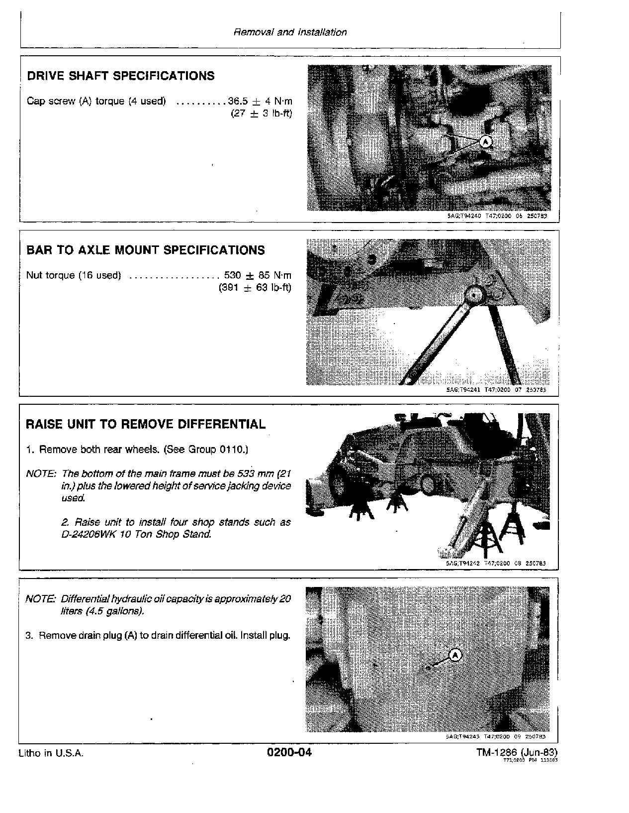 John Deere 710B Backhoe Loaders Technical Manual TM1286 (2)