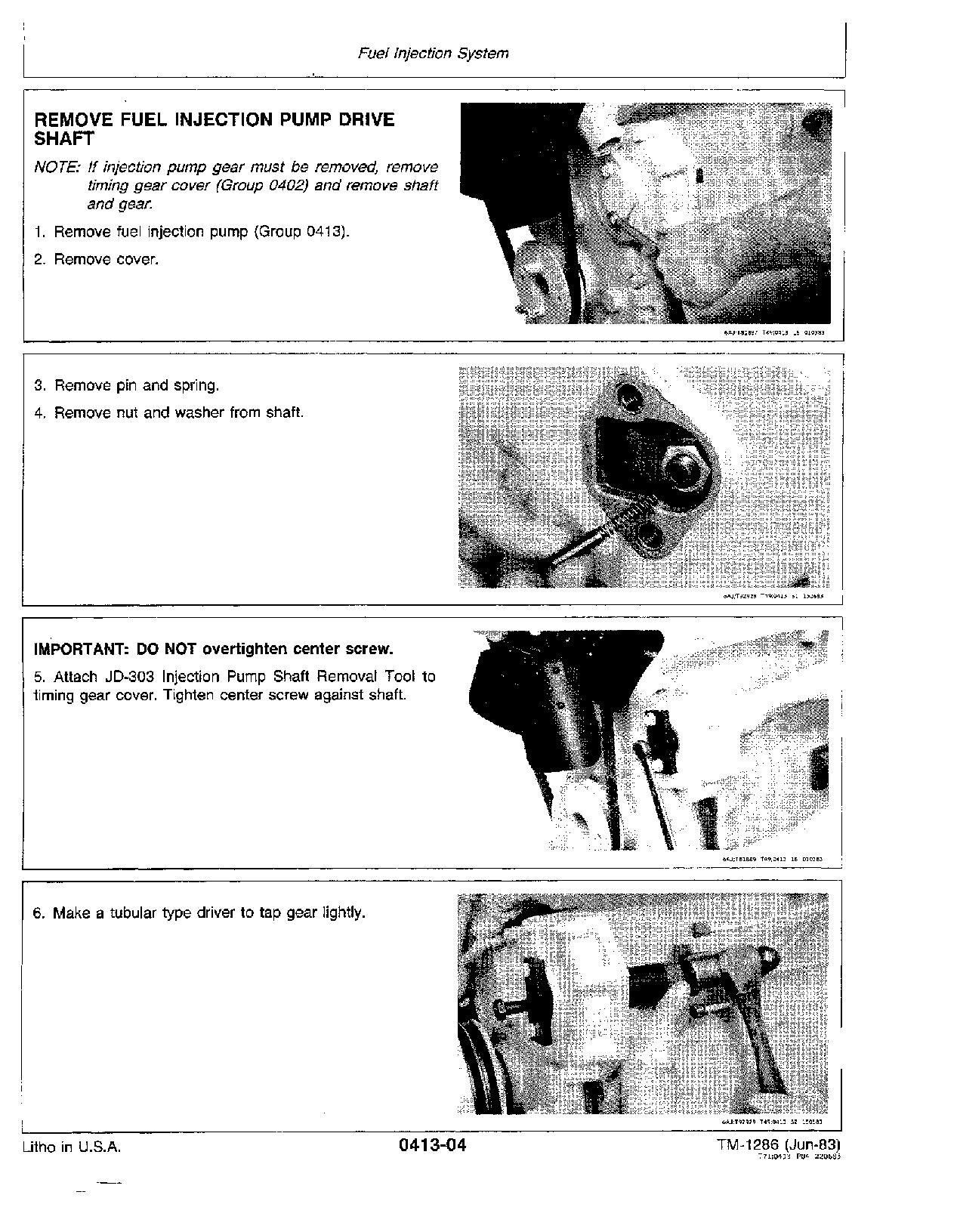 John Deere 710B Backhoe Loaders Technical Manual TM1286 (3)
