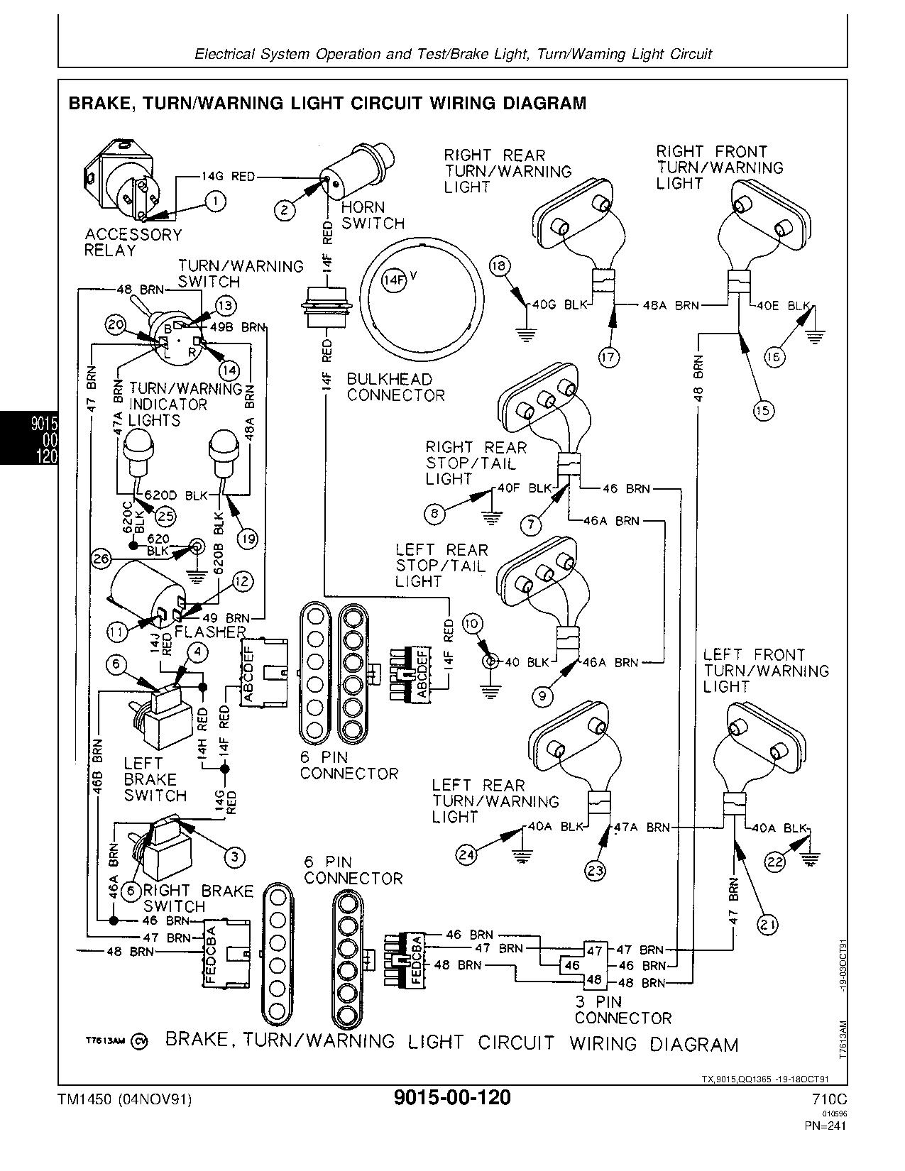 John Deere 710C Backhoe Loaders Operation Test Manual TM1450 (2)