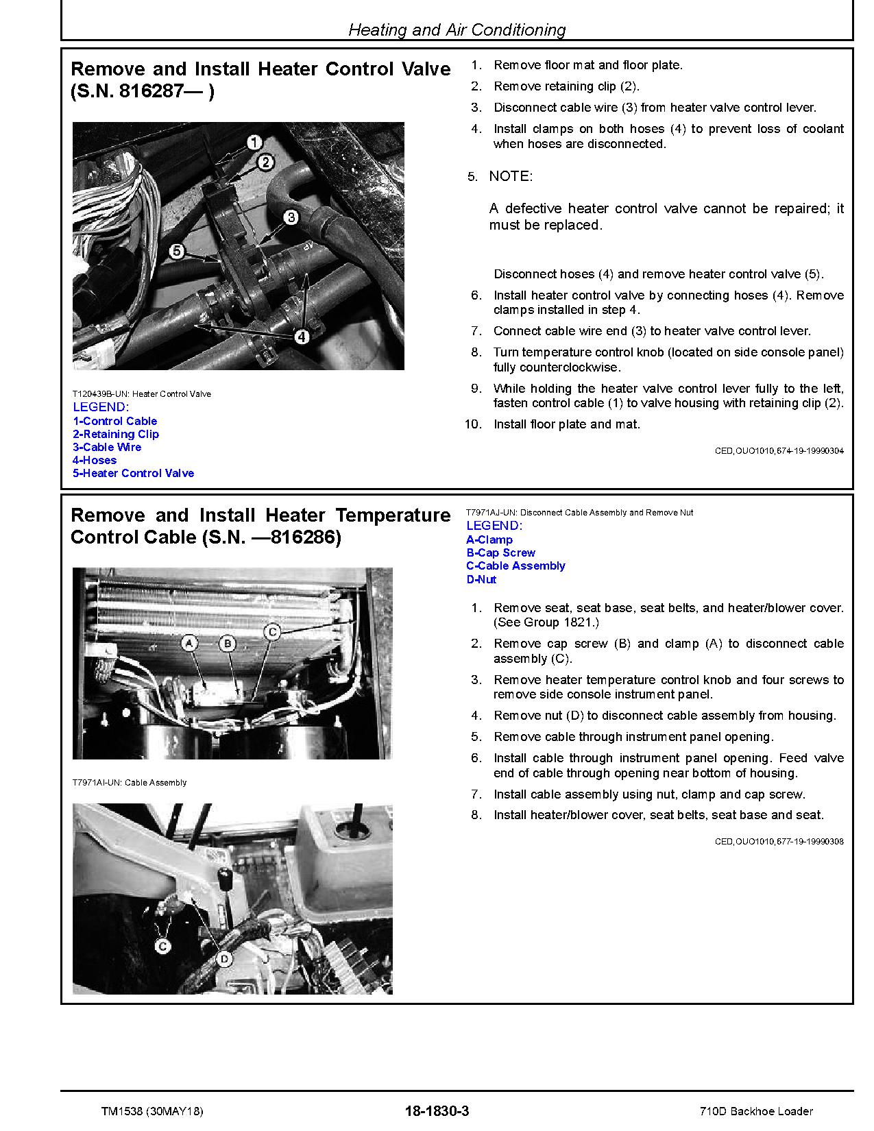 John Deere 710D Backhoe Loaders Repair Manual TM1538 (4)