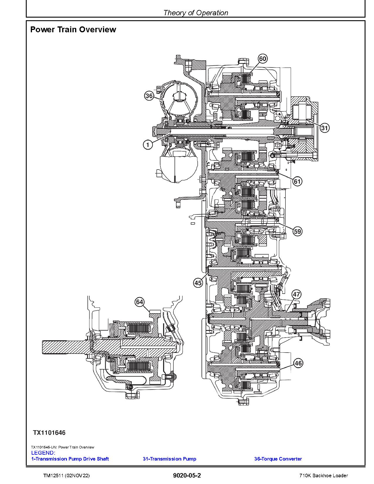 John Deere 710K Backhoe Loaders Operation Test Manual TM12511 (2)