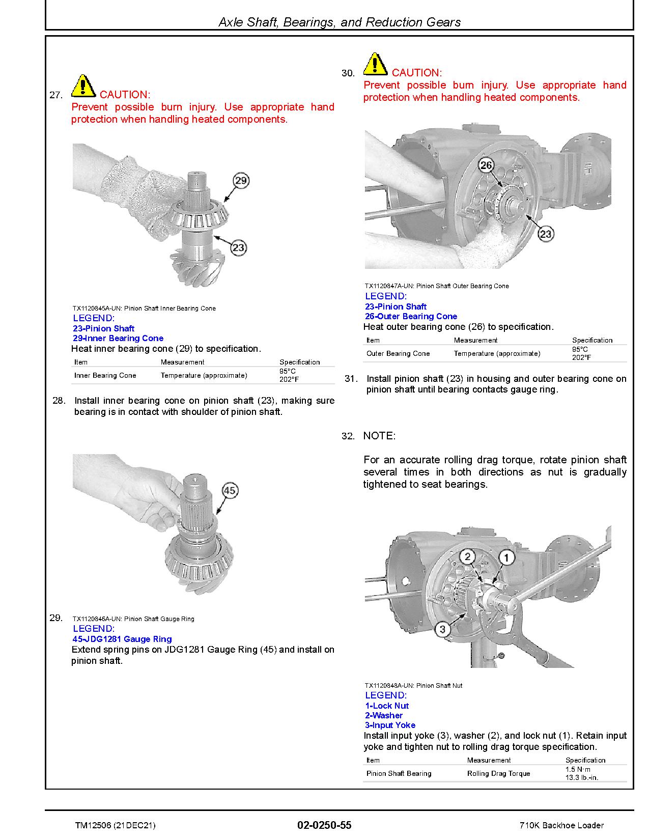 John Deere 710K Backhoe Loaders Repair Manual TM12506 (2)