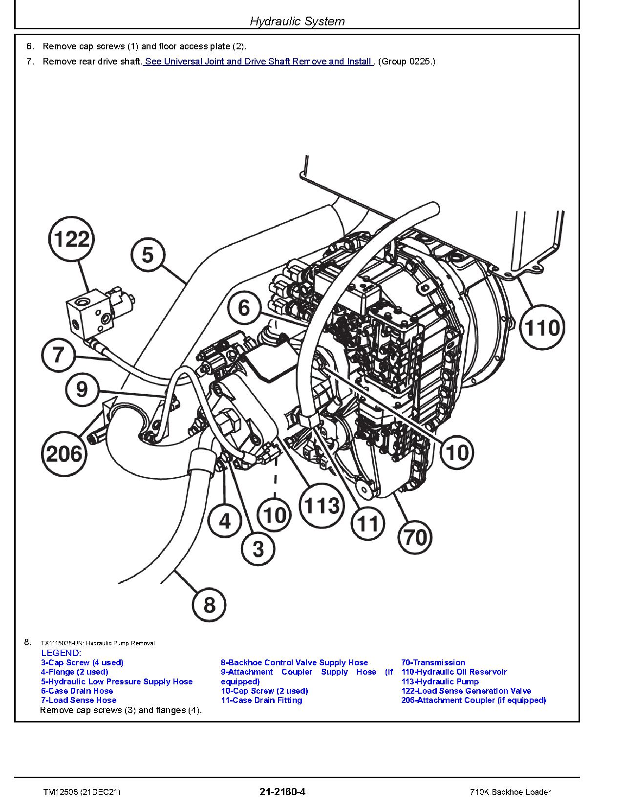 John Deere 710K Backhoe Loaders Repair Manual TM12506 (4)