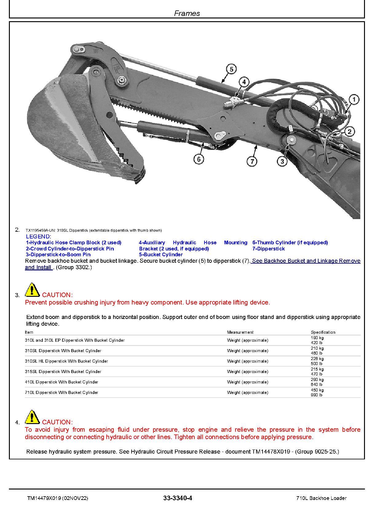 John Deere 710L Backhoe Loaders Repair Manual TM14479X019 (4)