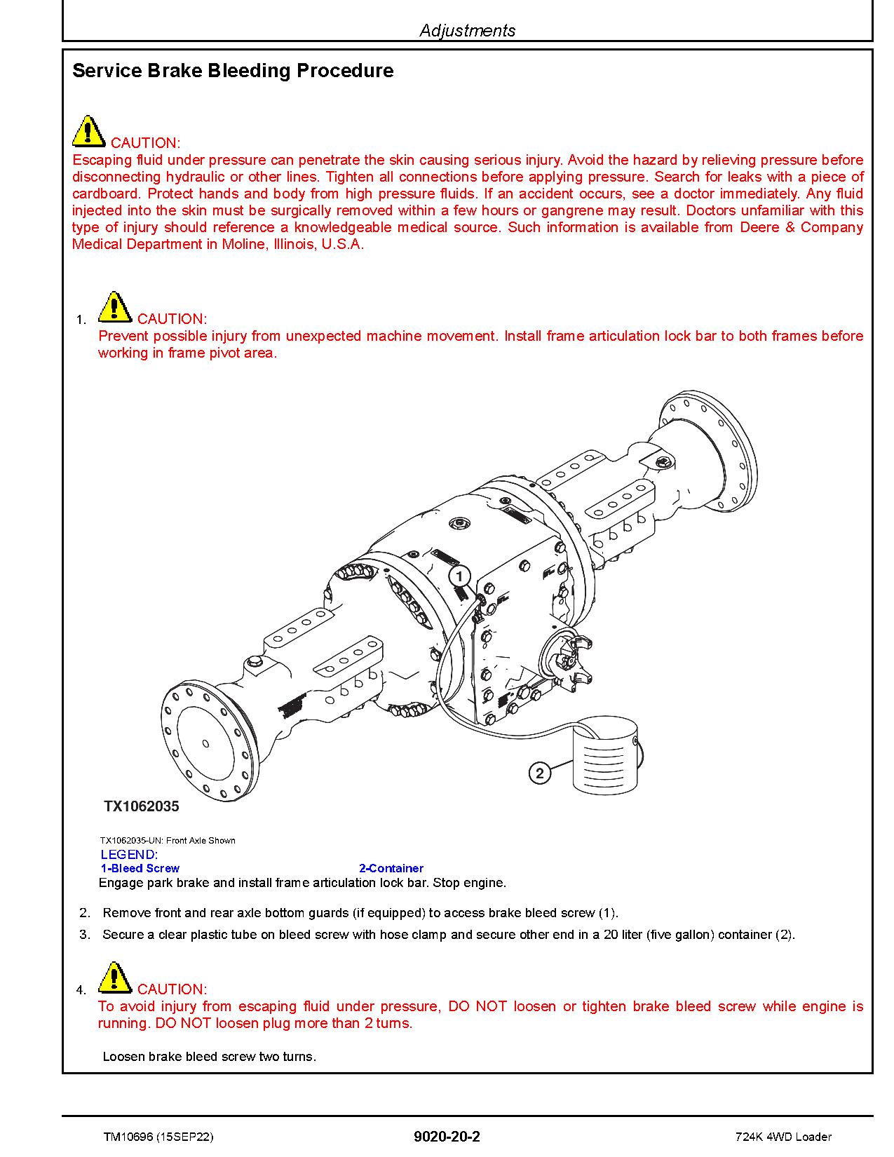 John Deere 724K 4WD Loaders Operation Test Manual TM10696 (4)