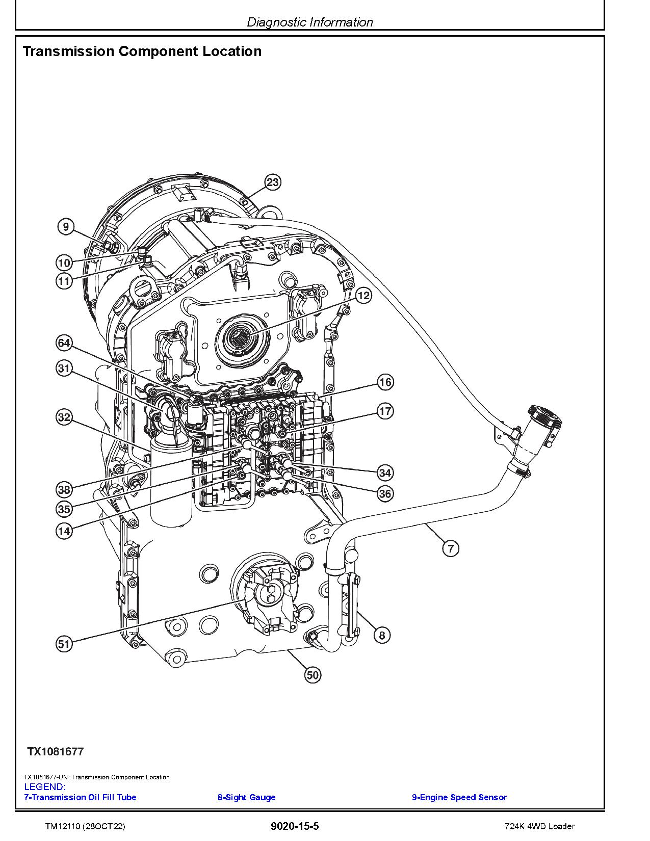 John Deere 724K 4WD Loaders Operation Test Manual TM12110 (3)