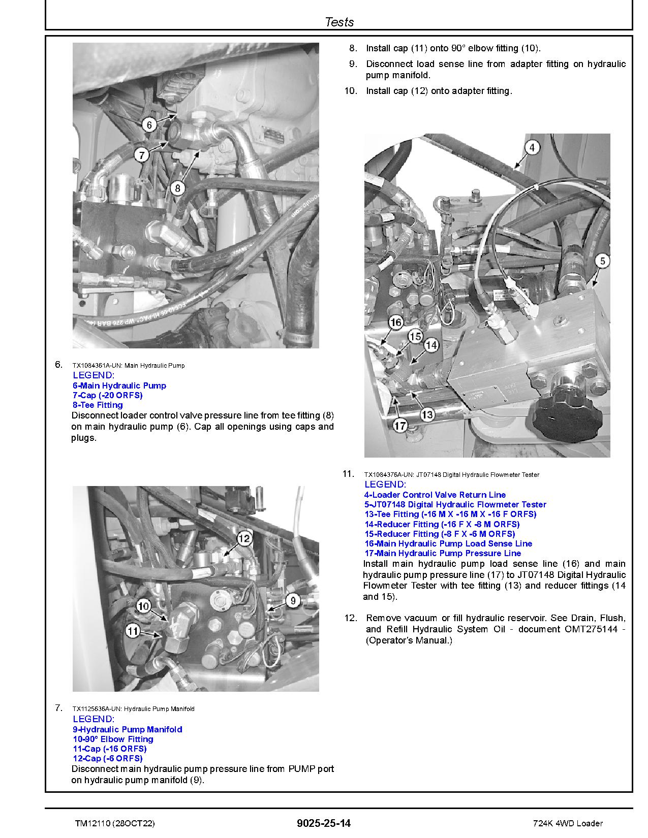 John Deere 724K 4WD Loaders Operation Test Manual TM12110 (4)