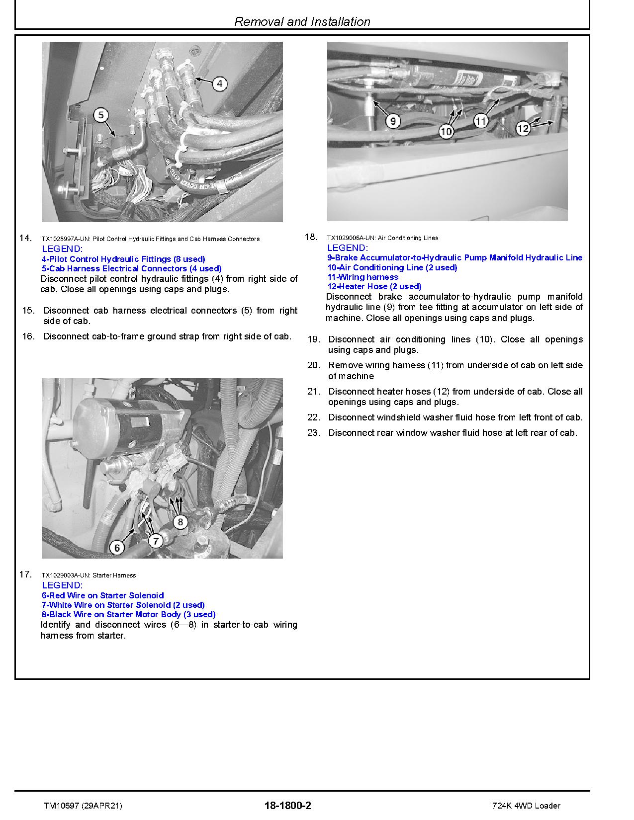John Deere 724K 4WD Loaders Repair Manual TM10697 (3)