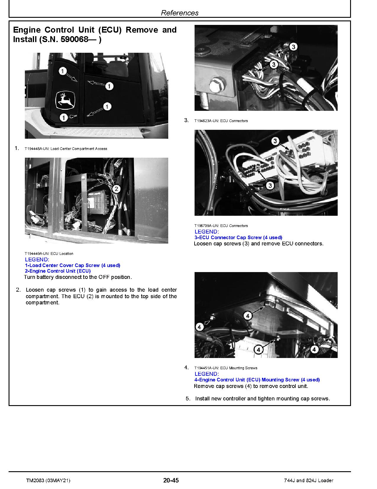 John Deere 744J 824J 4WD Loaders Operation Test Manual TM2083 (3)
