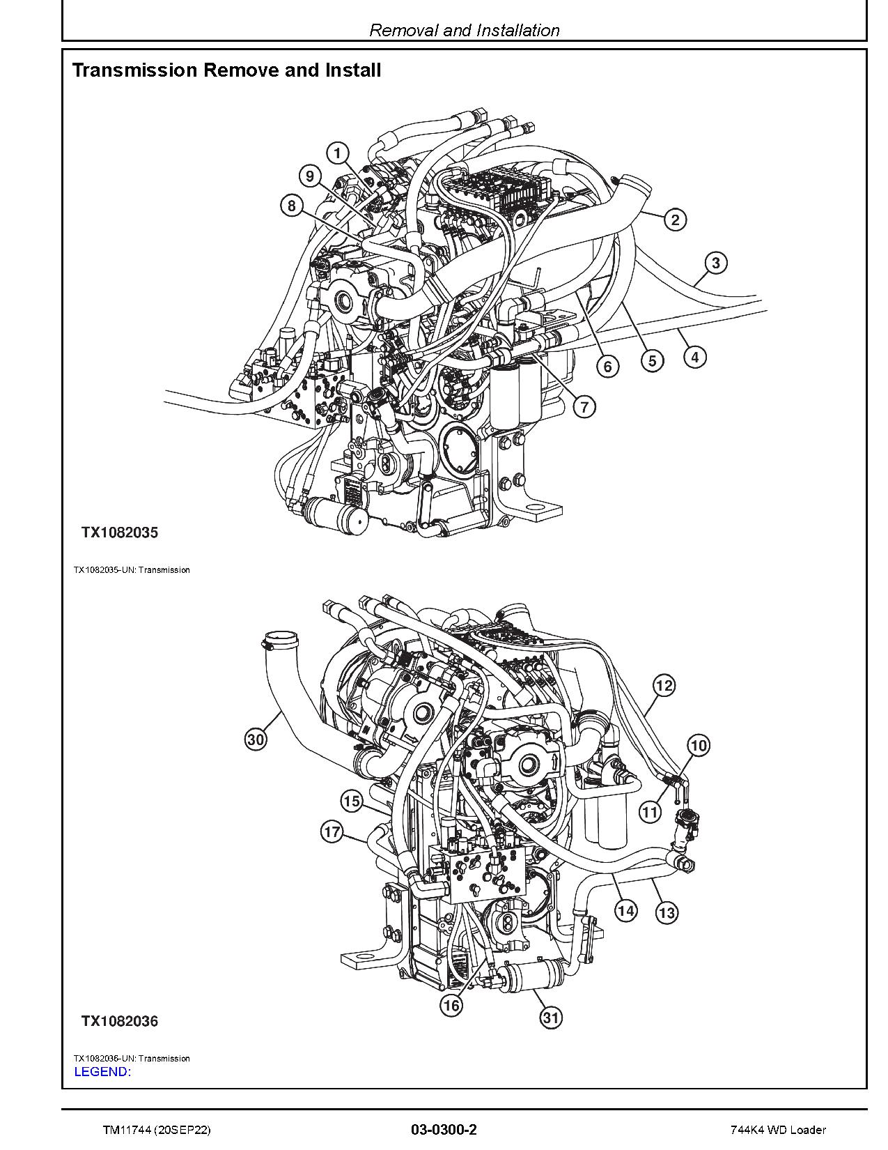 John Deere 744K 4WD Loaders Repair Manual TM11744 (2)