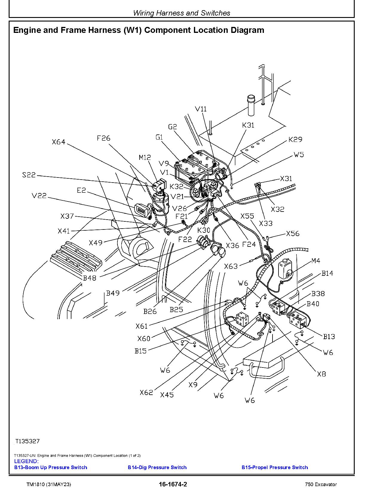 John Deere 750 Crawler Excavators Metric Repair Manual TM1810 (3)
