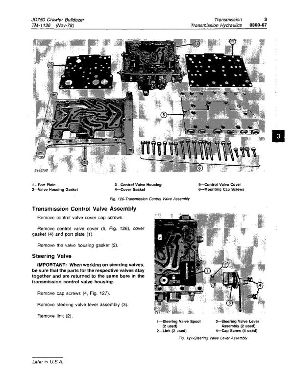 John Deere 750 Jd750 Crawler Dozers Technical Manual Tm1136 (3)
