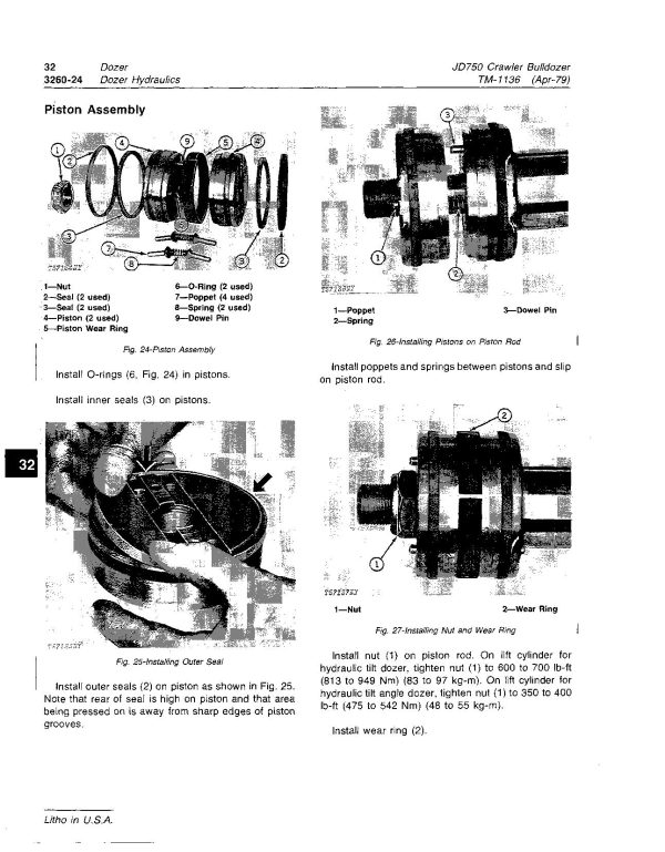 John Deere 750 Jd750 Crawler Dozers Technical Manual Tm1136 (4)