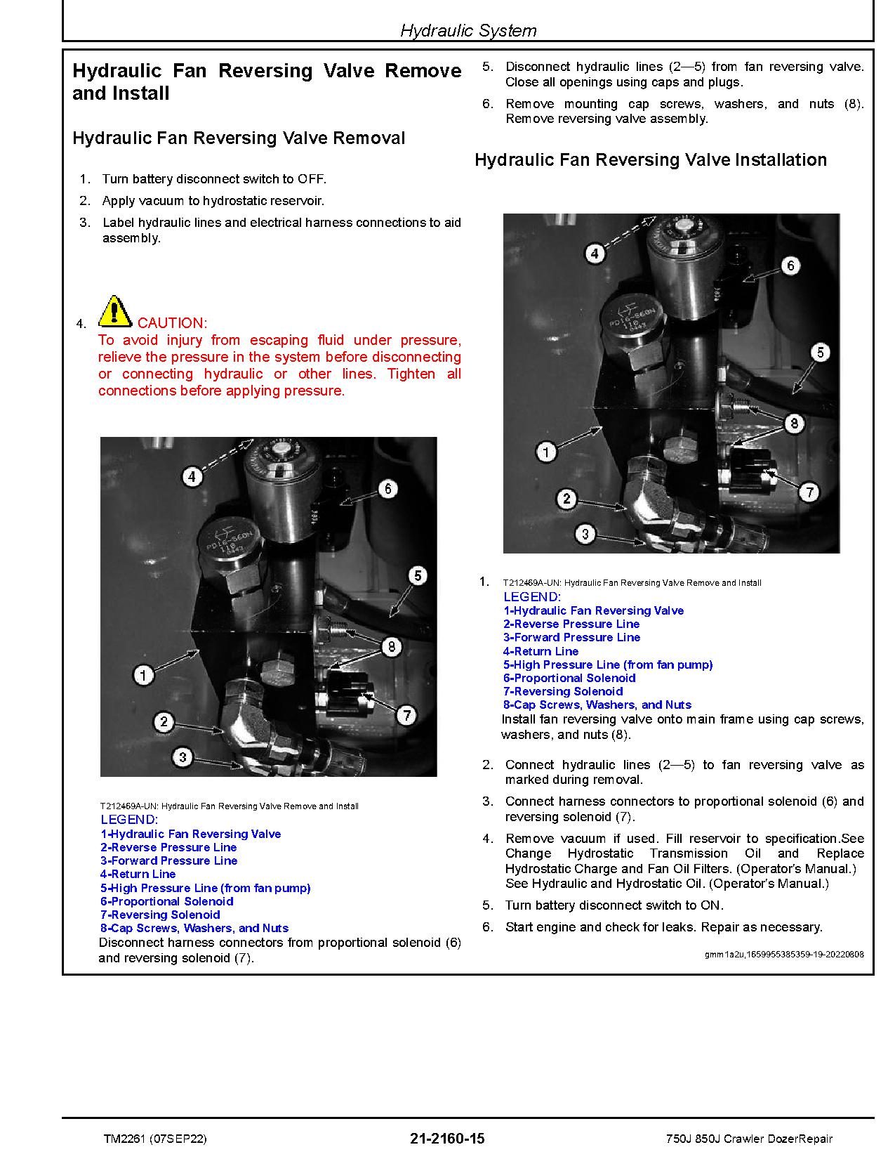 John Deere 750J 850J Crawler Dozers Repair Manual TM2261 (4)