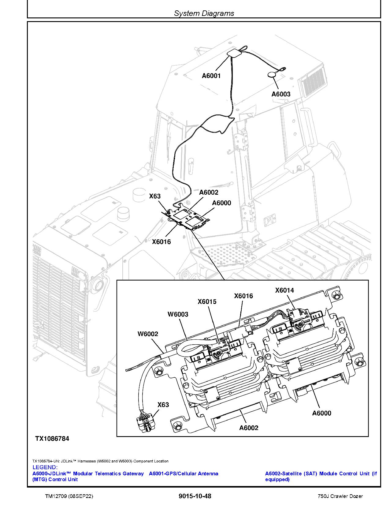 John Deere 750J Crawler Dozers Operation Test Manual TM12709 (2)