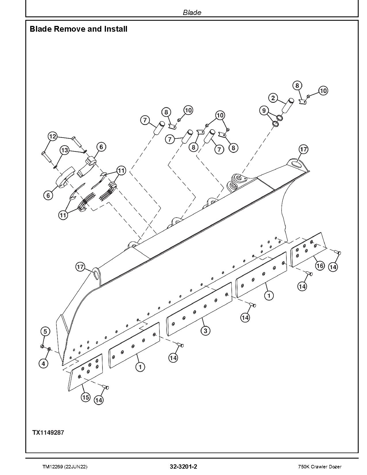 John Deere 750K Crawler Dozers Repair Manual TM12269 (4)