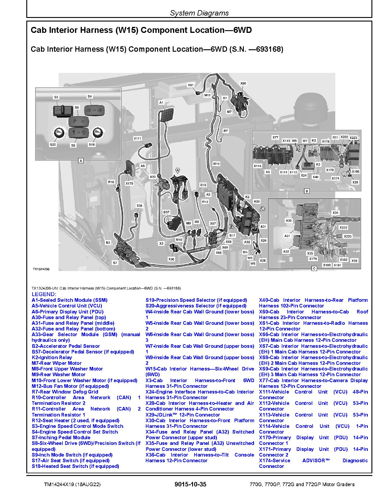 John Deere 770G 770GP 772G 772GP Motor Graders Operation Test Manual TM14244X19 (3)