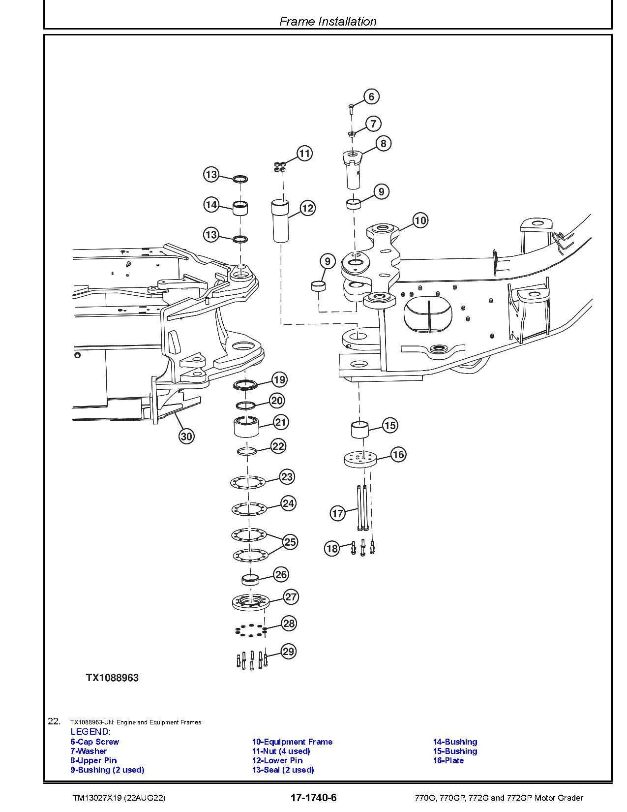 John Deere 770G 770GP 772G 772GP Motor Graders Repair Manual TM13027X19 (3)