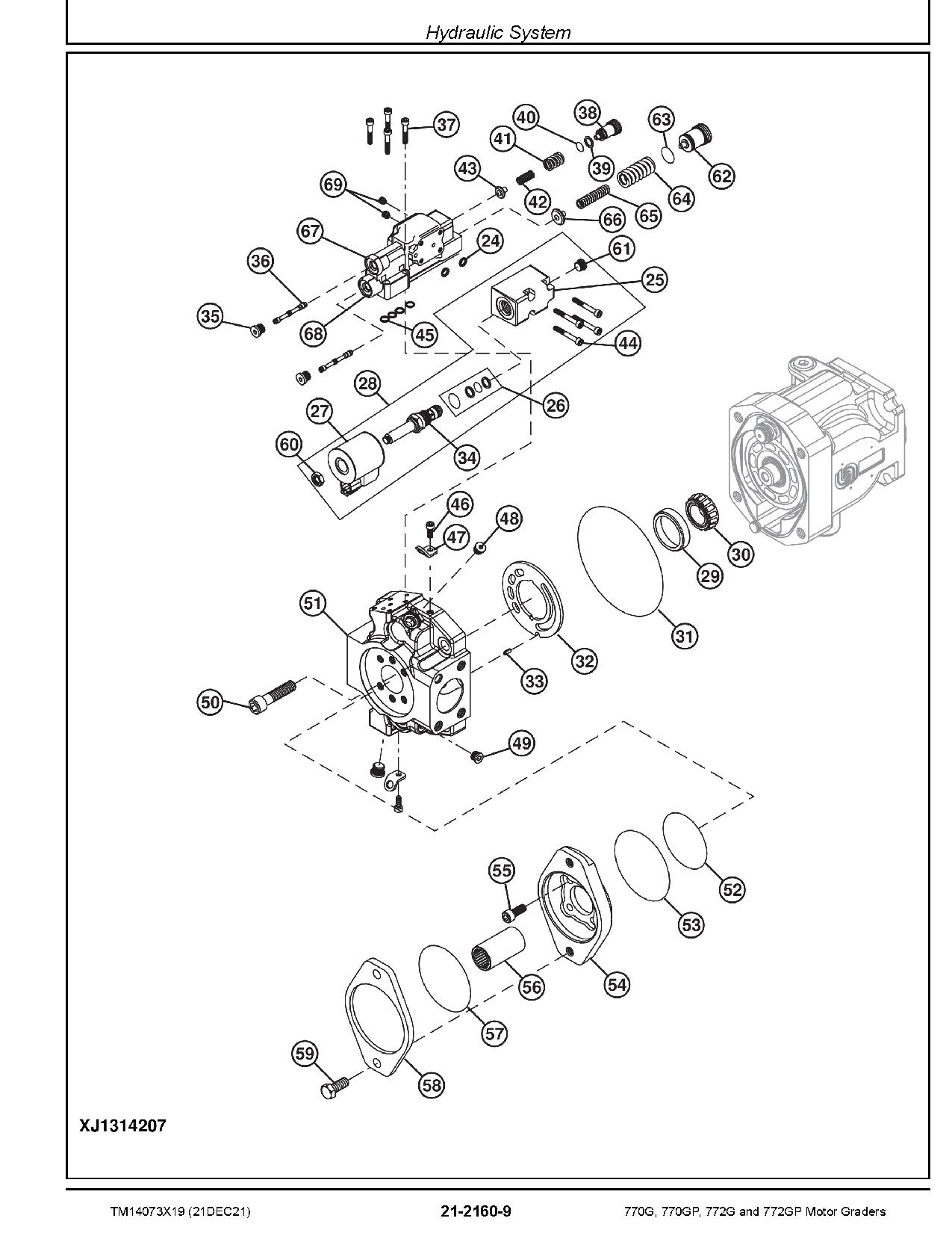 John Deere 770G 770GP 772G 772GP Motor Graders Repair Manual TM14073X19 (3)